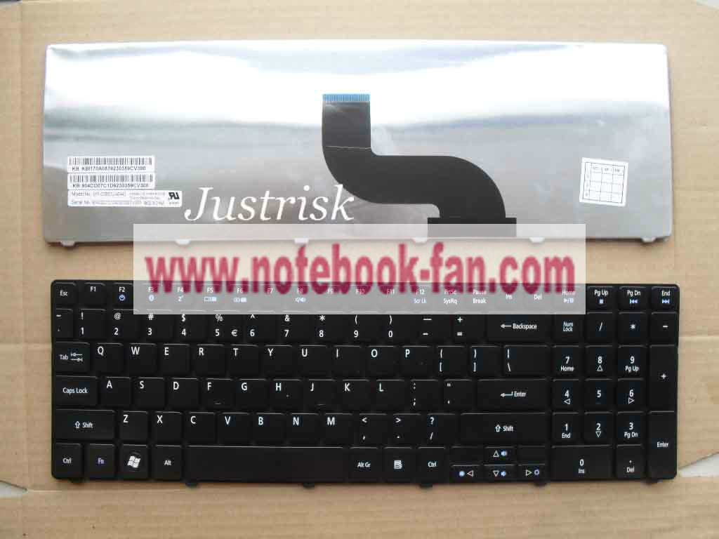 New Keyboard For Acer MP-09B23U4-6983 PK130C93A00 US BLACK - Click Image to Close